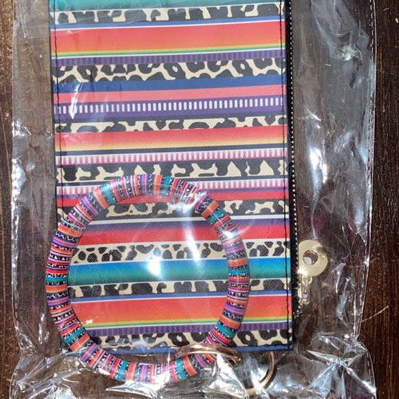 Glamour Farms Wristlet Wallet Keychain - Picture 4 of 4